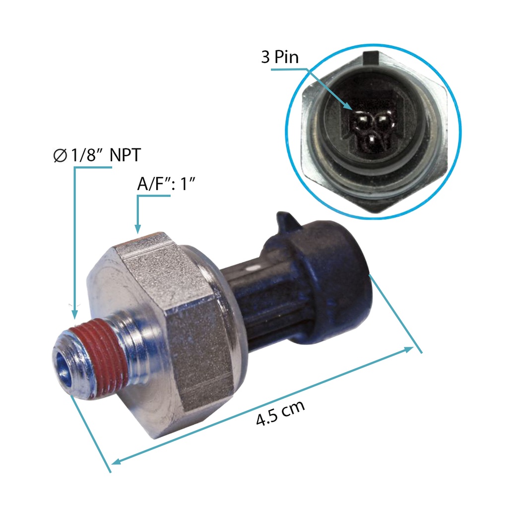 Sensor presion aceite 427 E7 E-Tech