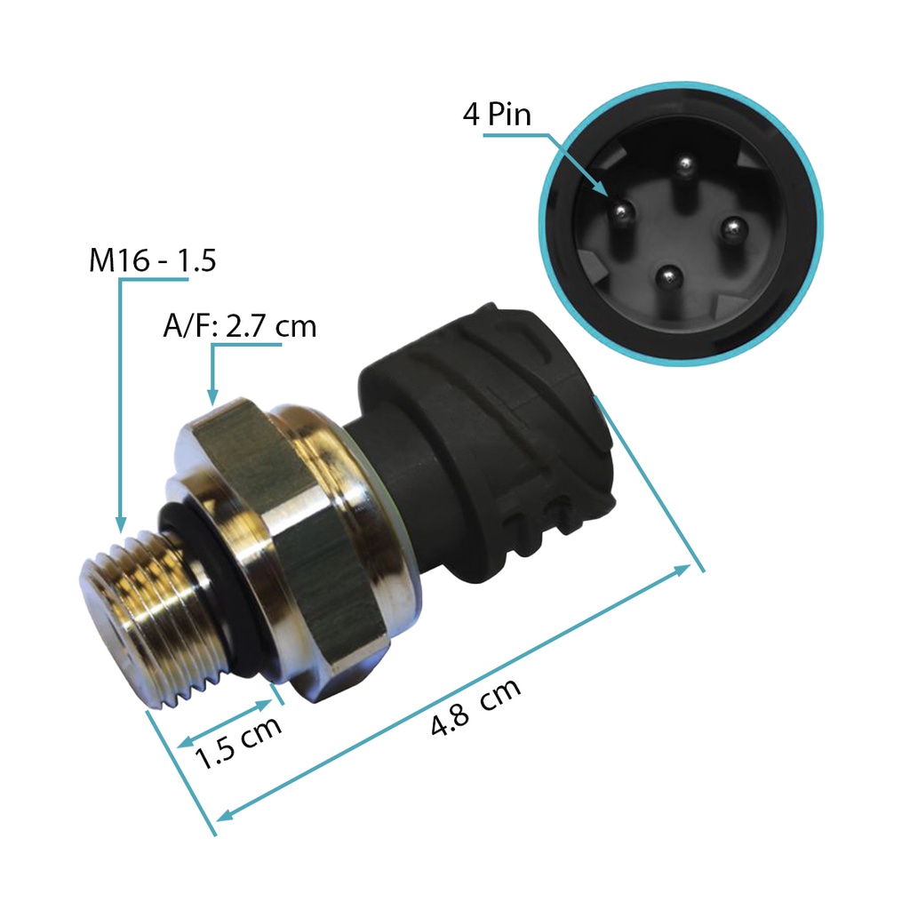 Sensor presion del carter MP8