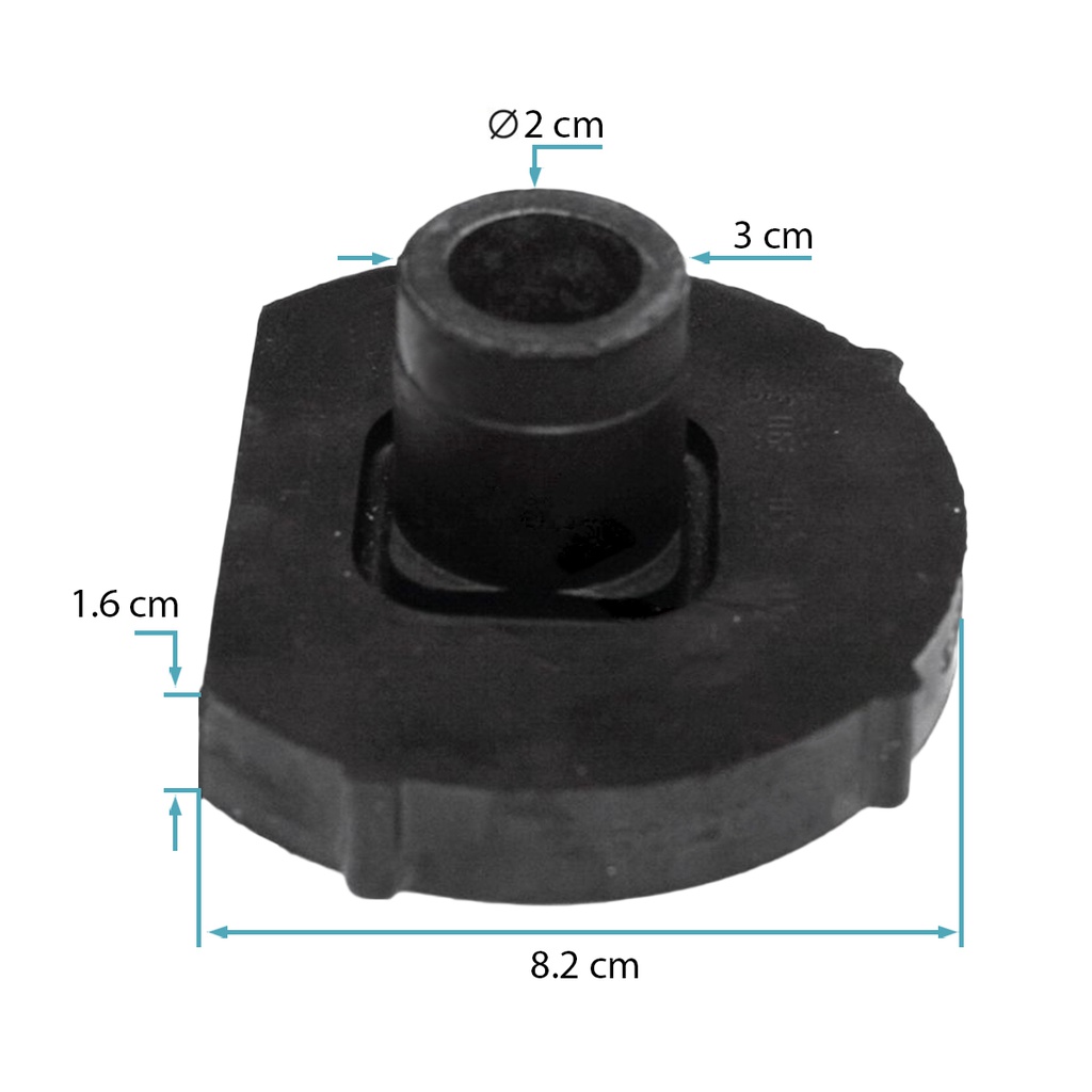 Soporte inferior trasero motor 360053