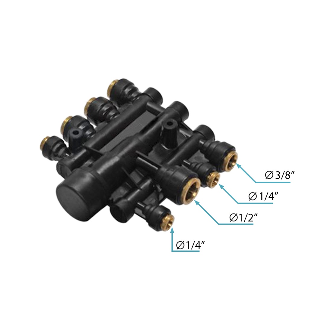 Valvula manifold de proteccion MP8