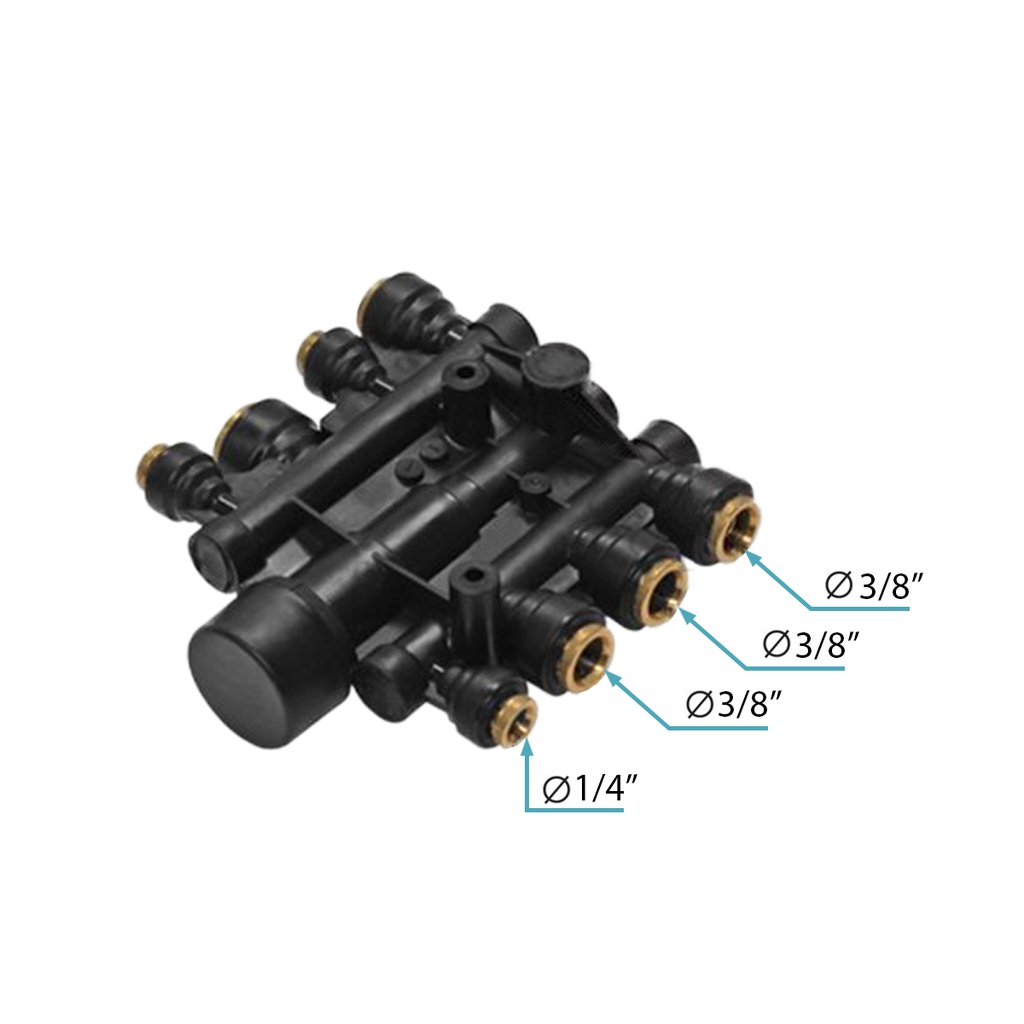 Valvula manifold de proteccion MP8