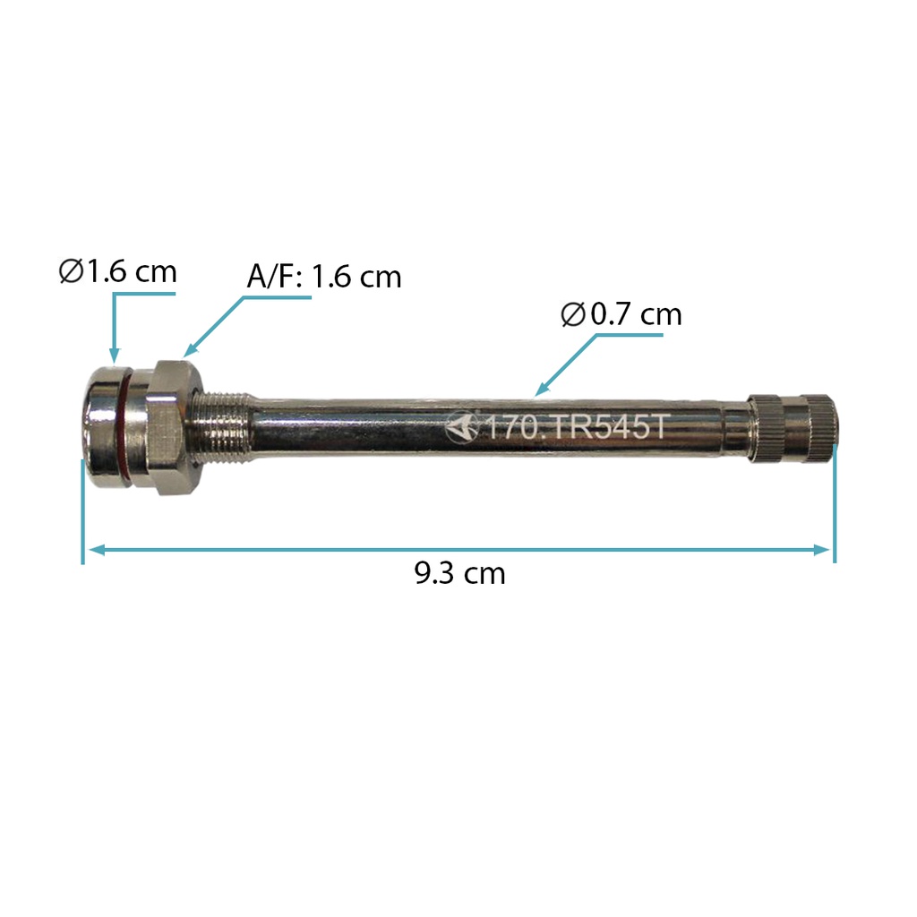 Valvula para inflar cauchos 3.700in