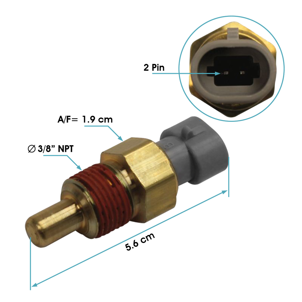 Sensor temp. agua-combus-aceite E7T