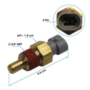 Sensor temp. agua-combus-aceite E7T