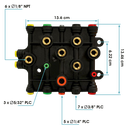 Modulo multiple distribucion aire