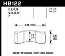 Pastilla de Freno Caliper Stop Tech ST-45/ST-60