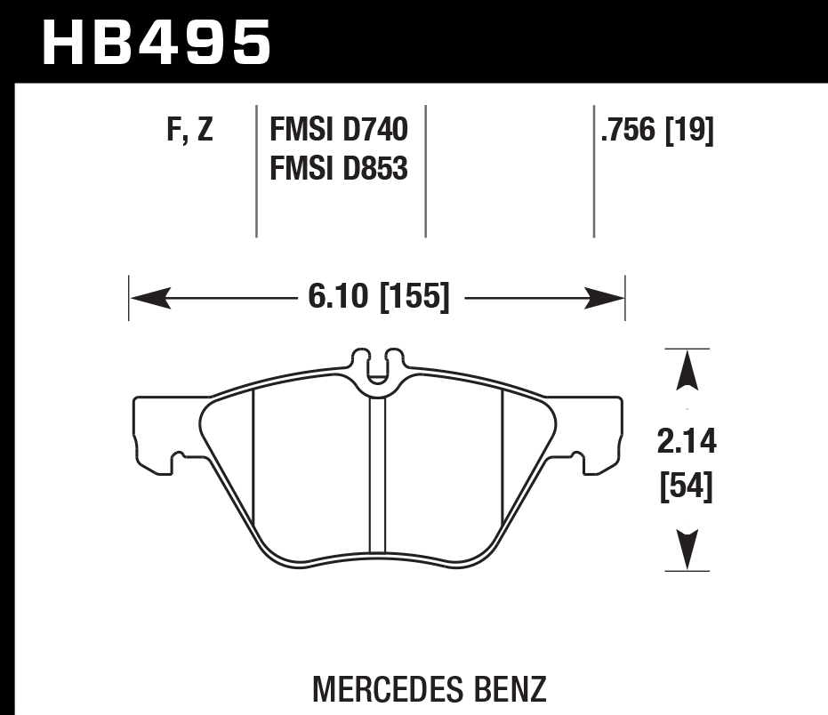 Pastilla de Freno E240/E320/E420/CLK320/E430 Del. PC