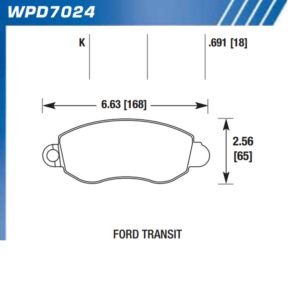 Pastilla de Freno ON-HWY BRAKE PADS