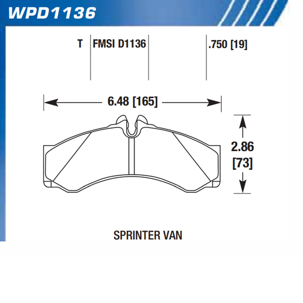 Pastilla de Freno Sprinter 313 Del./413 Del.Tras. F3