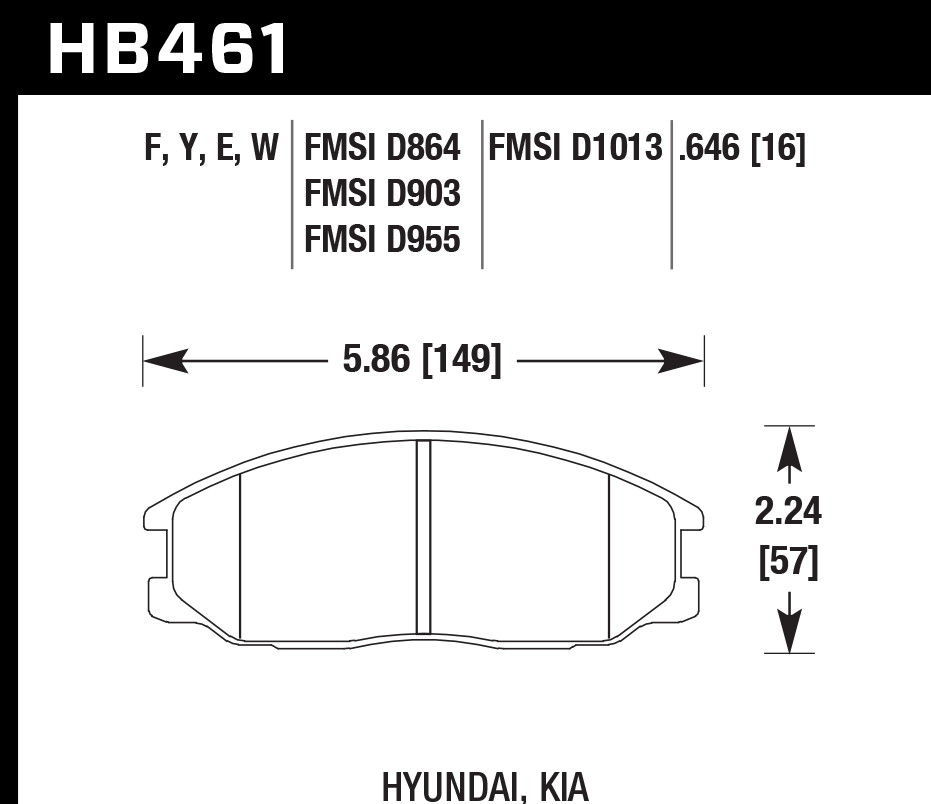 Pastilla de Freno StaFe01A/H1/Sedona02-04/Sorento03-07D HPS