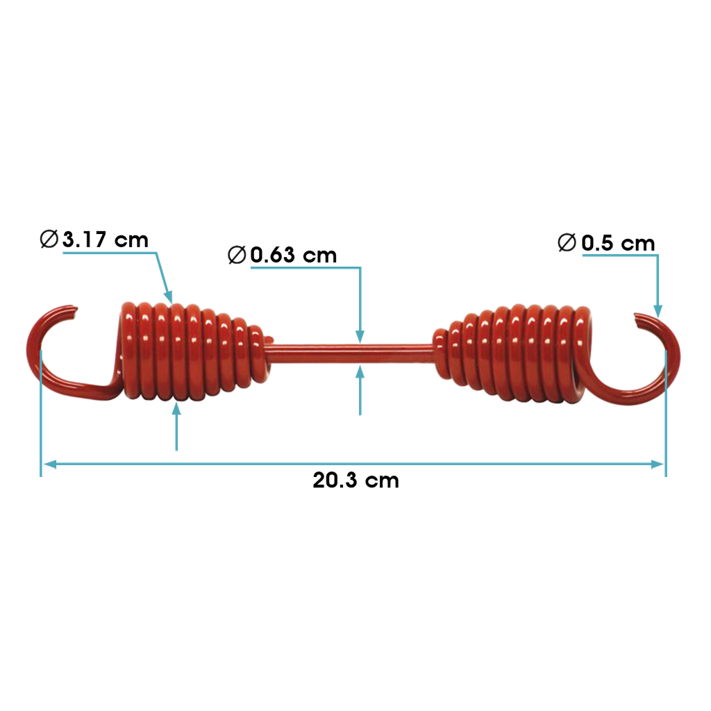Resorte freno rueda 4515