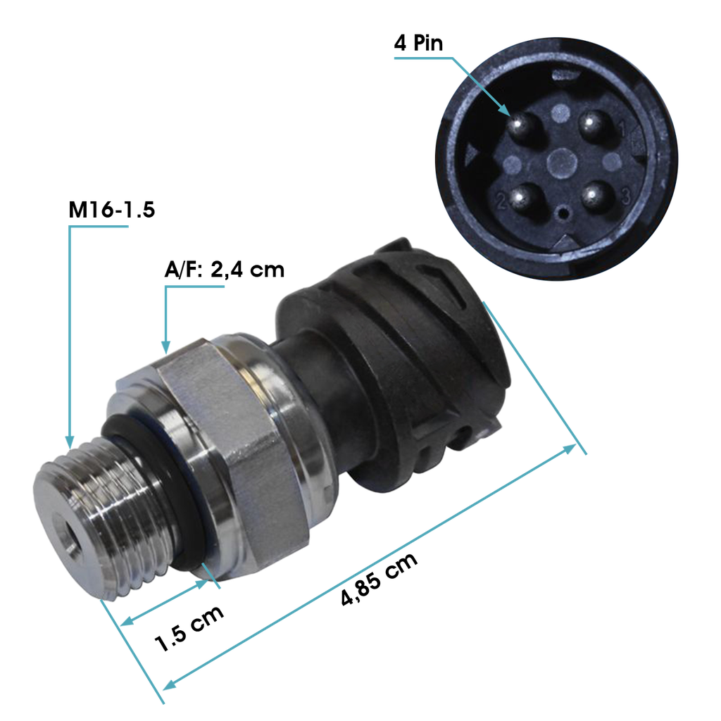 Sensor presion aceite-combustible MP8