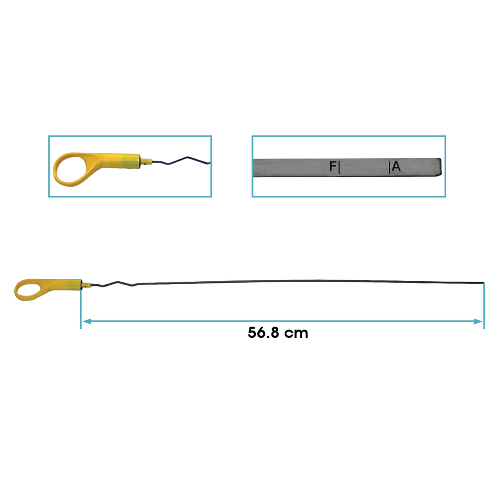 Varilla medir aceite longit. 22-1/4in