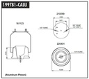 Bolsa suspensión trasera CL120/M2-112