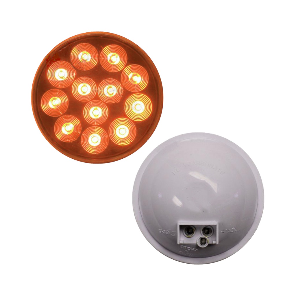 Lampara redonda LED Amarilla