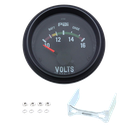 Voltimetro de 12V Ø 2-1/8